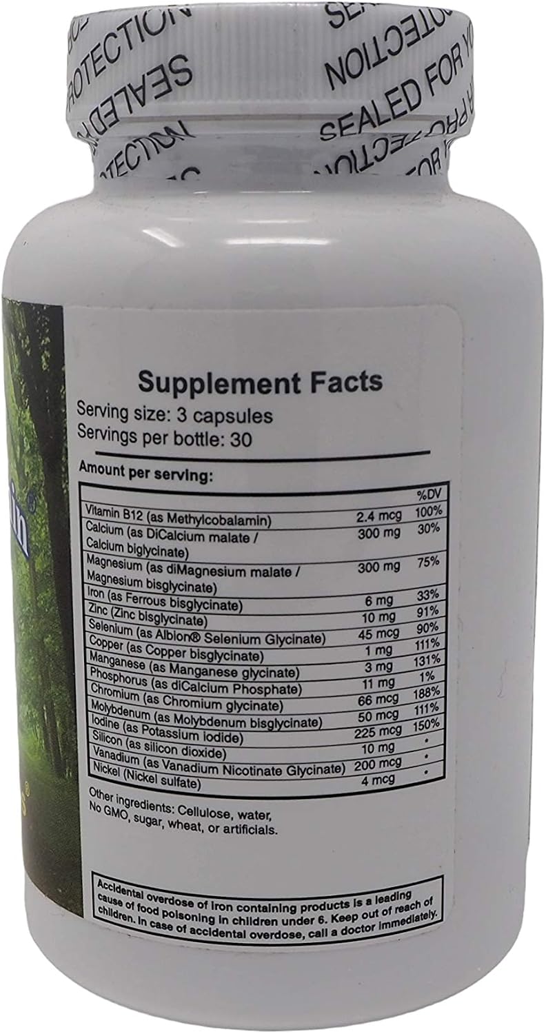 The Doctor Within Total Complete Minerals - 90 Cápsulas Vegetarianas