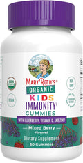 MaryRuth's Organics Gominolas para Defensas Infantiles | Vitamina C, Zinc y Saúco | 60 Gominolas