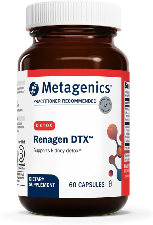 Metagenics Renagen DTX - Apoyo renal y cardiovascular - 60 cápsulas
