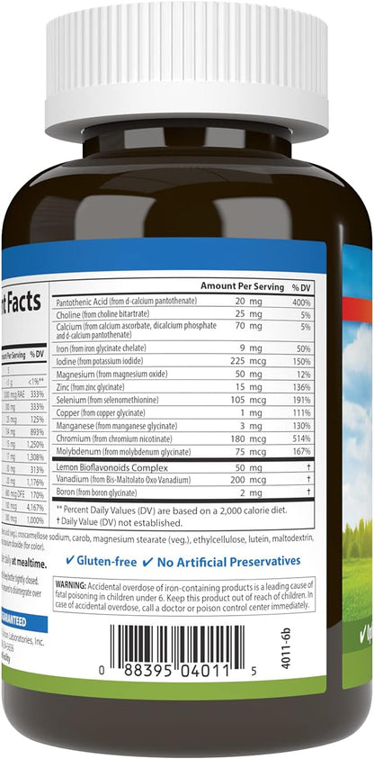 Carlson Super 1 Daily Multivitamínico – Vitamina D : contribuye a la absorción normal del calcio y al – Image 3