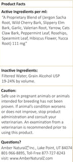 Amber NaturalZ Adizone Herbal Supplement for Dogs - 4 fl oz