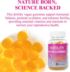 Gomitas de Fertilidad para Mujer con Ácido Fólico e Inositol - 60 unidades