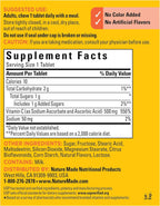 Nature Made Vitamina C 500 mg Comprimidos Masticables - Pack de 2 (300 Unidades)