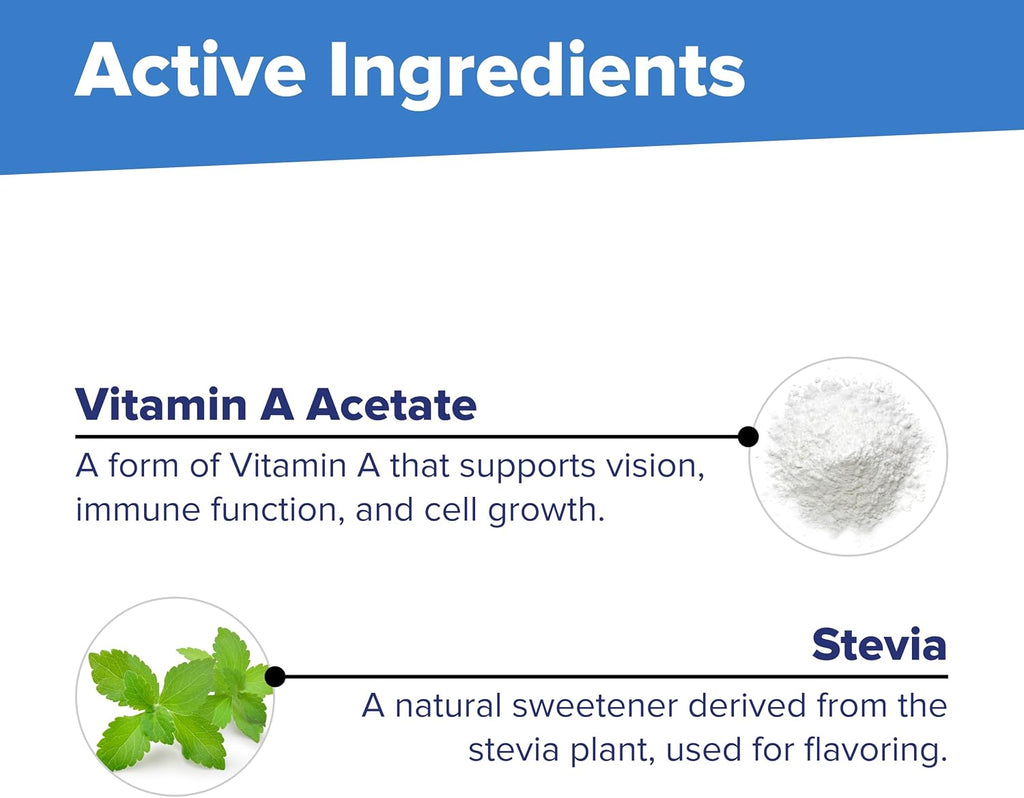 Superior Source Vitamina A 10.000 UI – Complemento Alimenticio para la Visión, Inmunidad, Piel y Huesos – 100 Comprimidos MicroLinguales