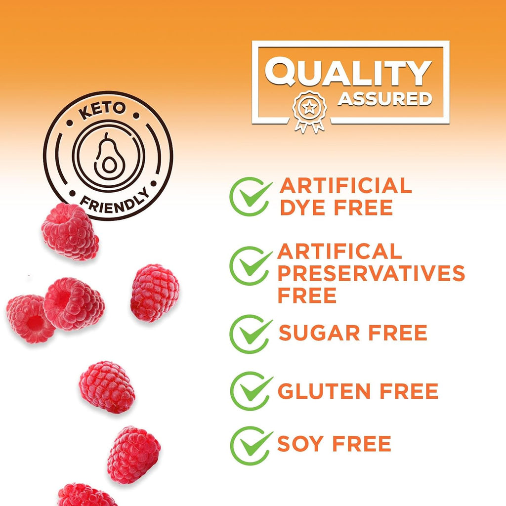 Vitamina B12 en Gotas - Metilcobalamina 1200 mcg - Complejo B Super B - Sabor Frambuesa - 60 ml