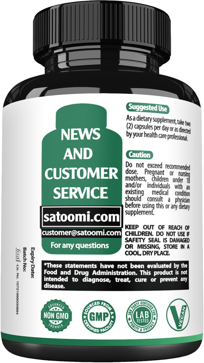 Satoomi NAD Suplemento para Mujeres - Nicotinamida Ribósido Resveratrol 900mg, Quercetina, Cúrcuma, Astrágalo, Ginseng, Vitamina D3, Vitamina C - 60 Cápsulas