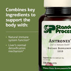 Standard Process Antronex - Suplemento Hepático e Inmunológico - 330 Comprimidos