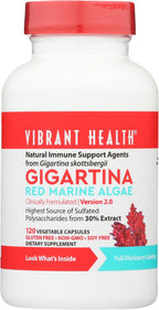 Gigartina Red Marine Algae – Apoyo Inmunitario, 60 Cápsulas
