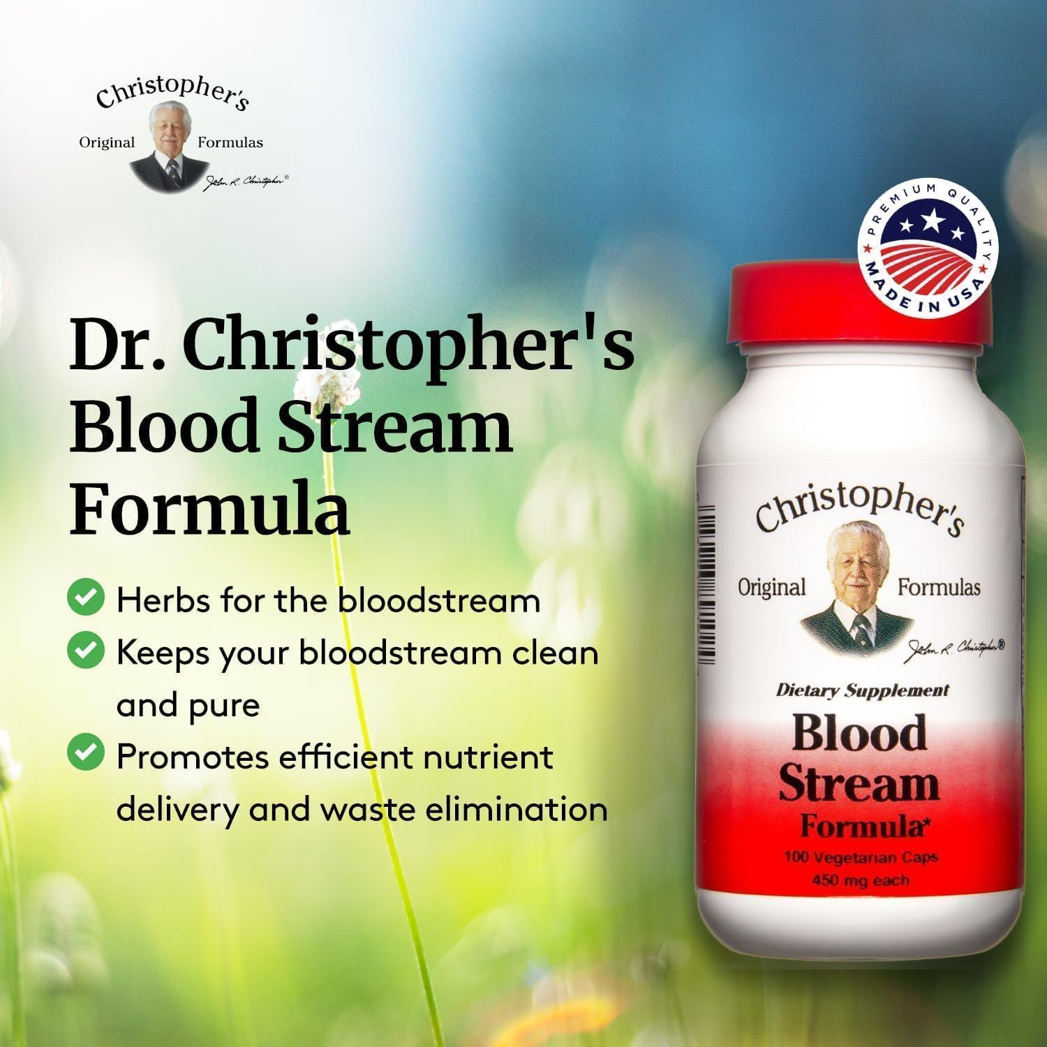 Christopher's Original Formulas Fórmula para el Torrente Sanguíneo - Suplemento para la Circulación
