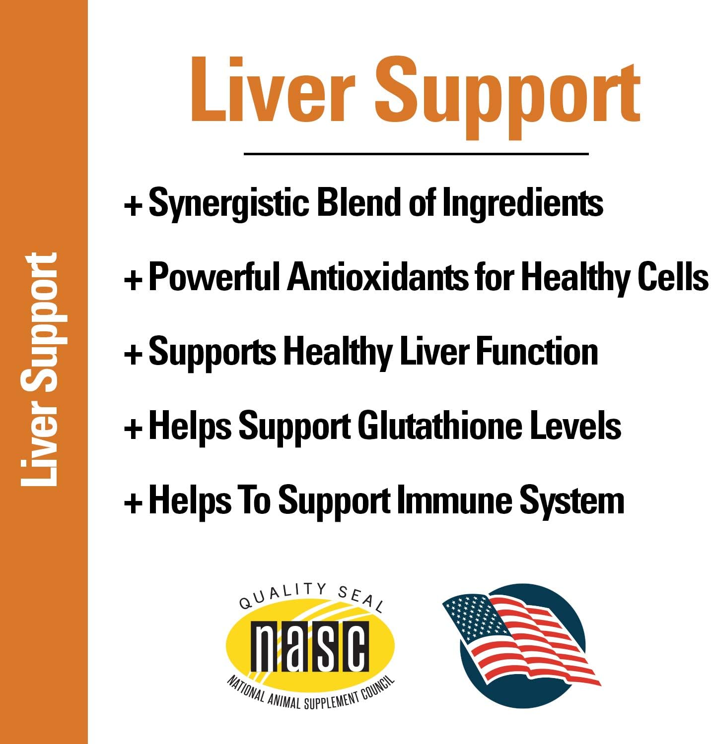 Vet Classics Liver Support – Suplemento Hepático para Perros y Gatos – 60 Comprimidos Masticables