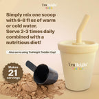 TruHeight Toddler Advanced Formula+ (Chocolate) - Bebida Nutricional para Niños de 1 a 3 Años con 16 Vitaminas, Proteína y Hierro