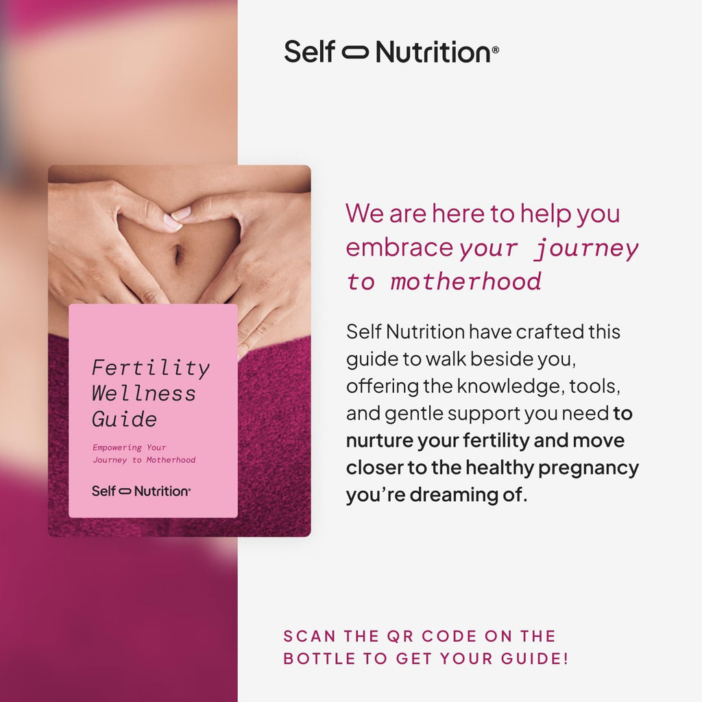 SELF NUTRITION Fertility Support for Women - 60 Cápsulas