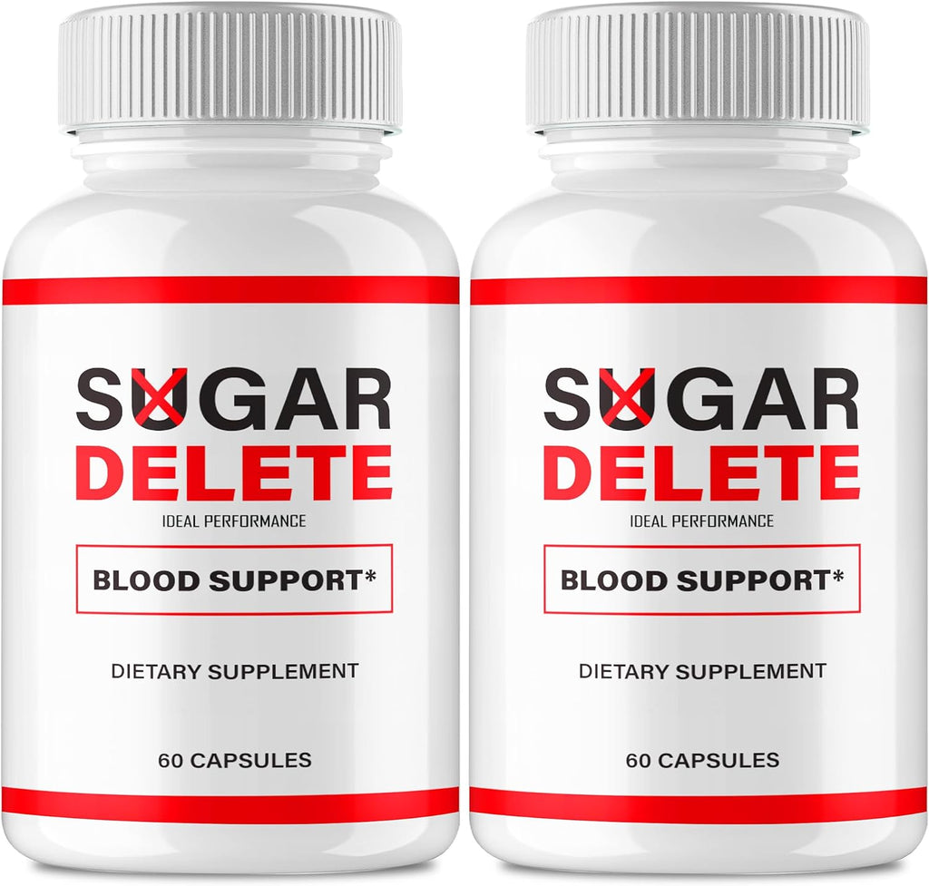 IDEAL PERFORMANCE Sugar Delete Cápsulas - Suplemento para Circulación Saludable y Niveles Estables (2 Paquetes)