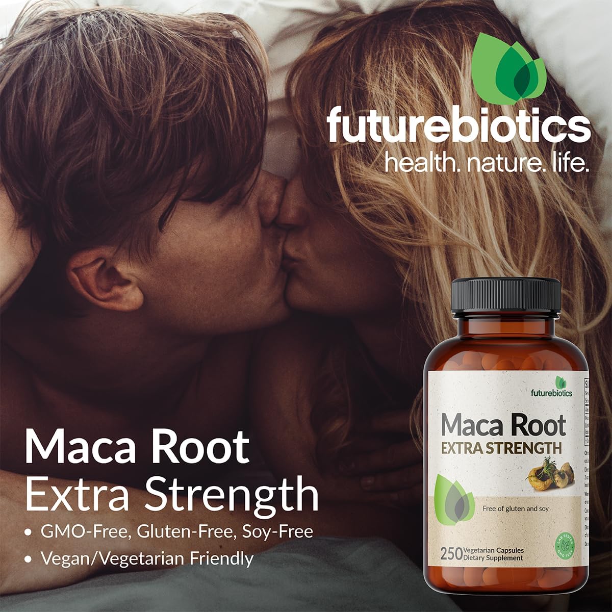 Futurebiotics Maca Root Extra Strength 4000mg 250 Cápsulas Vegetarianas