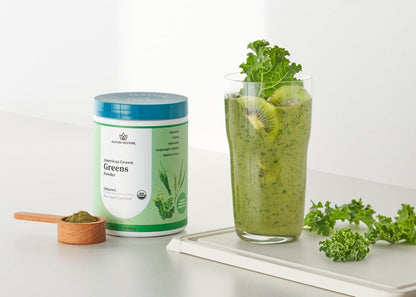 Nature Restore Organic Greens Powder - – Hierba de trigo (Wheatgrass): Contiene altos niveles de clorofila, – Image 5