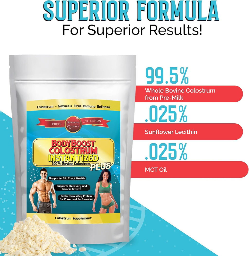 BodyBoost Colostrum Instantizado 99.5% Bovino - 1kg