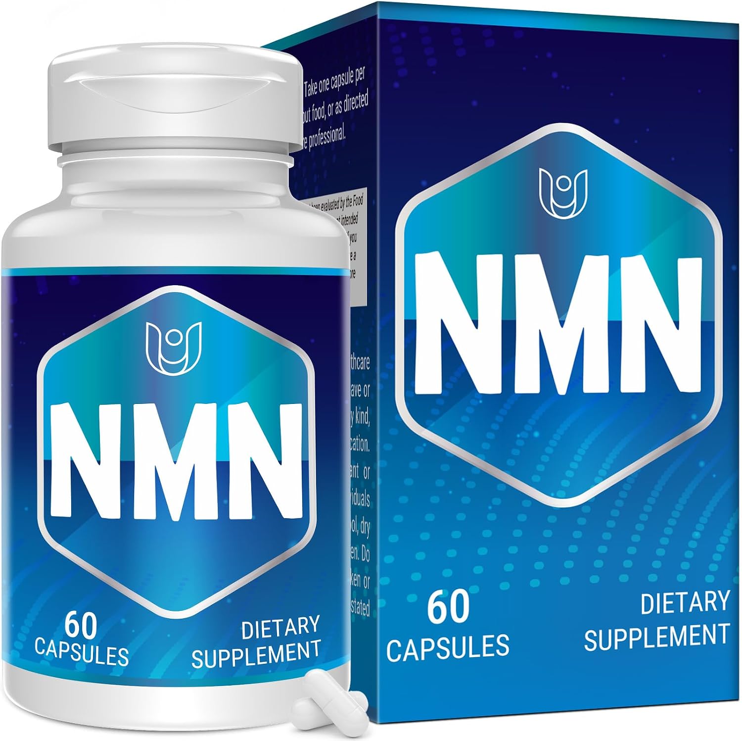 Ucessuyy NMNH (Dihidronicotinamida Mononucleótido) - Suplemento NAD+ - 60 Cápsulas