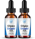 Glyco Shield Drops - GlycoShield Blood Formula Support Supplement, Fórmula Natural (2 Pack)