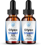 Glyco Shield Drops - GlycoShield Blood Formula Support Supplement, Fórmula Natural (2 Pack)