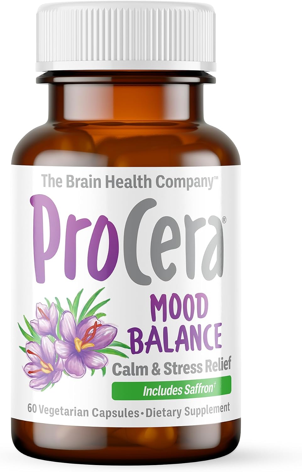 Procera Mood Support, Apoyo al Estado de Ánimo, 60 Cápsulas