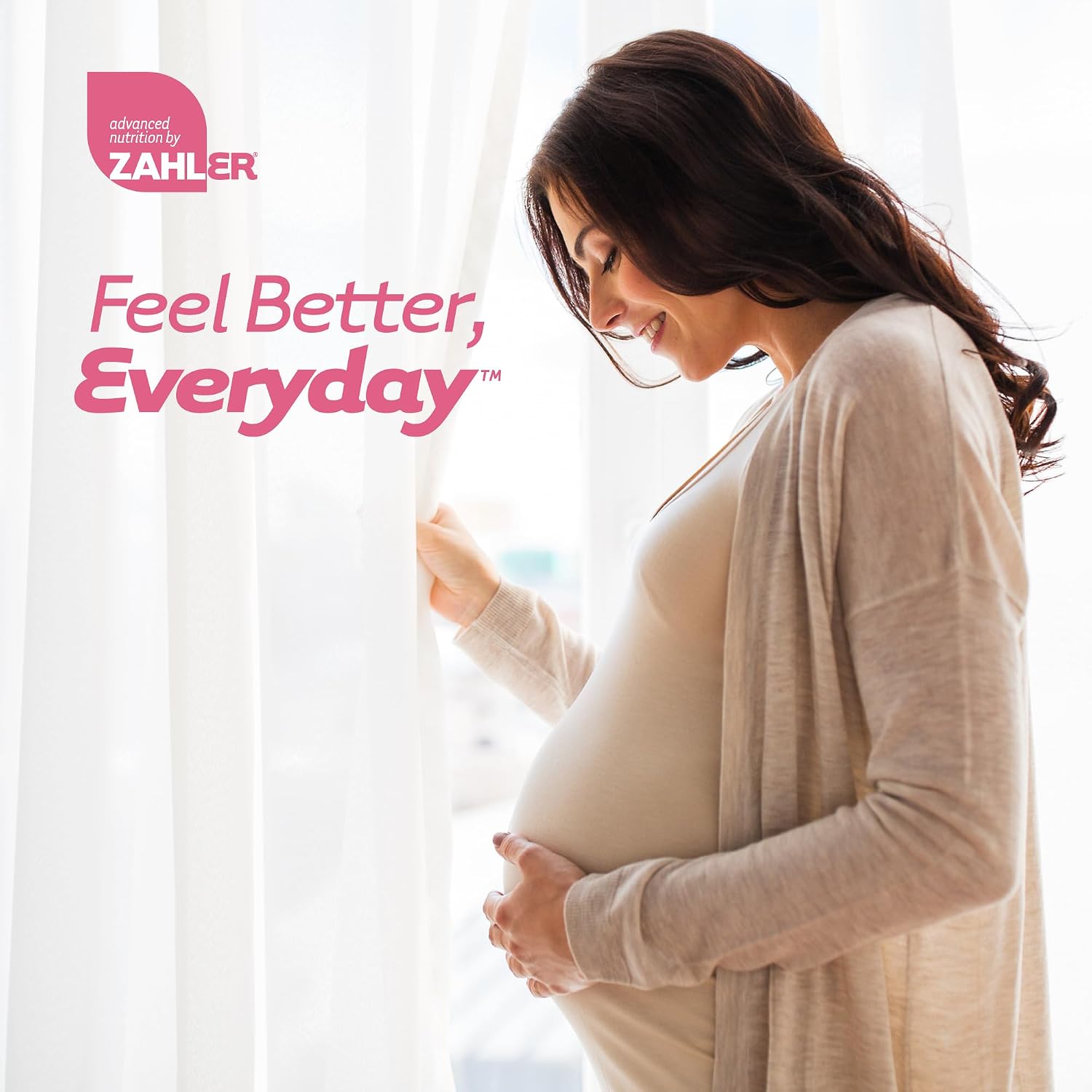 Zahler Total One - Vitaminas Prenatales (60 Cápsulas) - Multivitamínico diario con ácido fólico, hierro, zinc y 19 vitaminas y minerales esenciales - Suplemento prenatal kosher