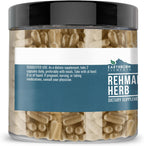 Earthborn Elements Rehmannia Herb, 200 Cápsulas, Puro y Sin Diluir, Sin Aditivos