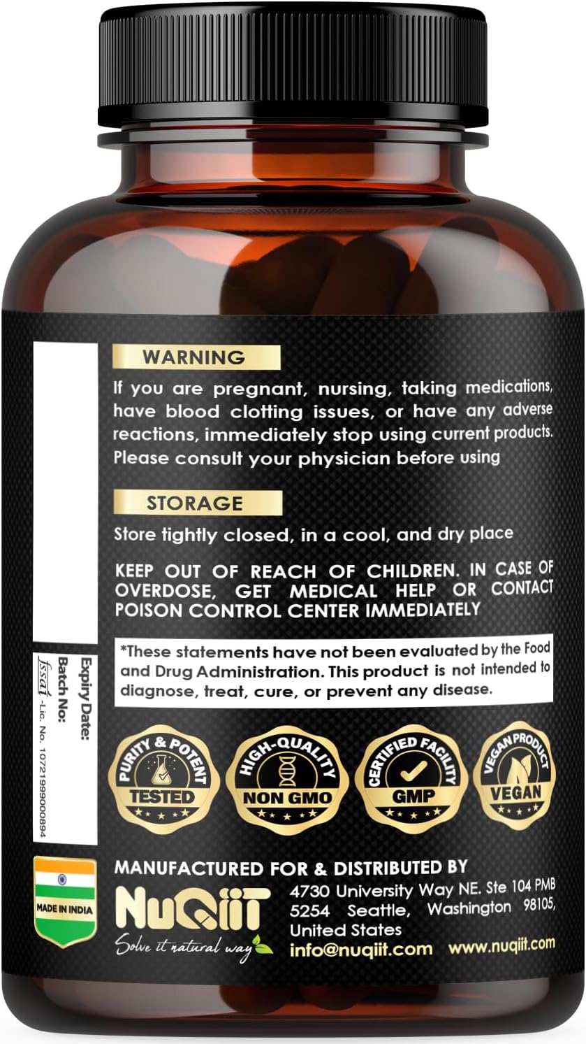 Magnesio con Lion's Mane, Shilajit, Ashwagandha, Raíz de Maca y Complejo de Salud Masculina - 210 Cápsulas