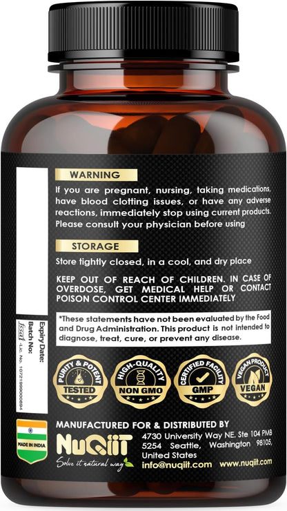 Magnesio con Lion's Mane, Shilajit, Ashwagandha, Raíz de Maca y Complejo de Salud Masculina - 210 Cápsulas – Image 8