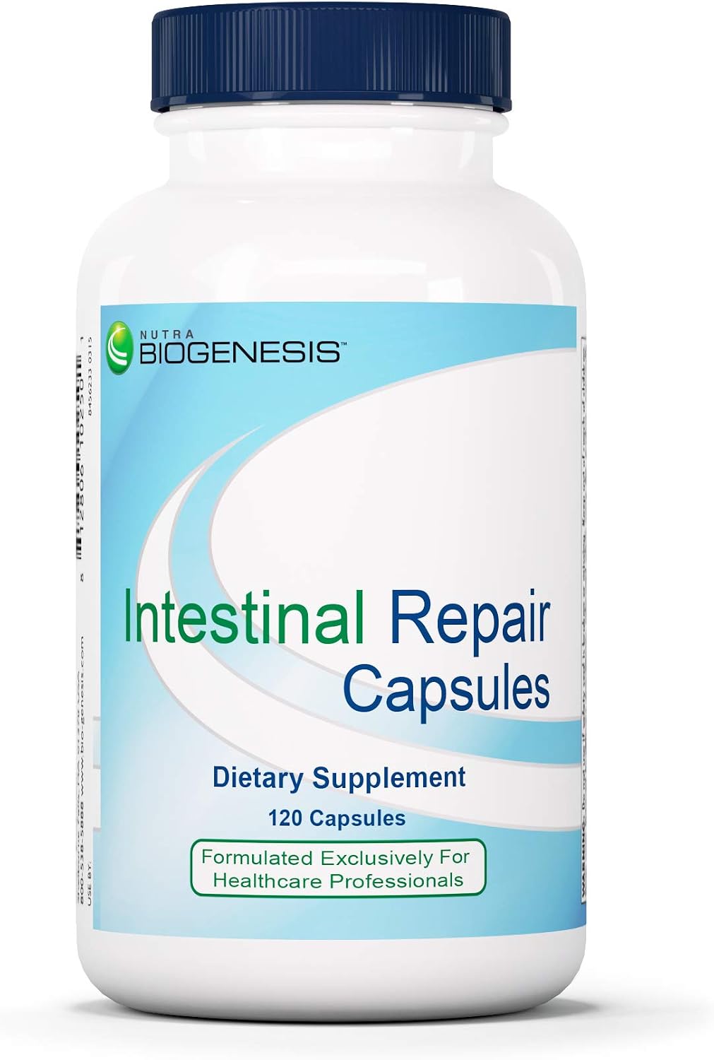 Nutra BioGenesis Cápsulas de Reparación Intestinal - 120 Cápsulas