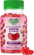 Human Beanz Biotina 10.000mcg Gominolas - 120 Unidades Sabor Fresa