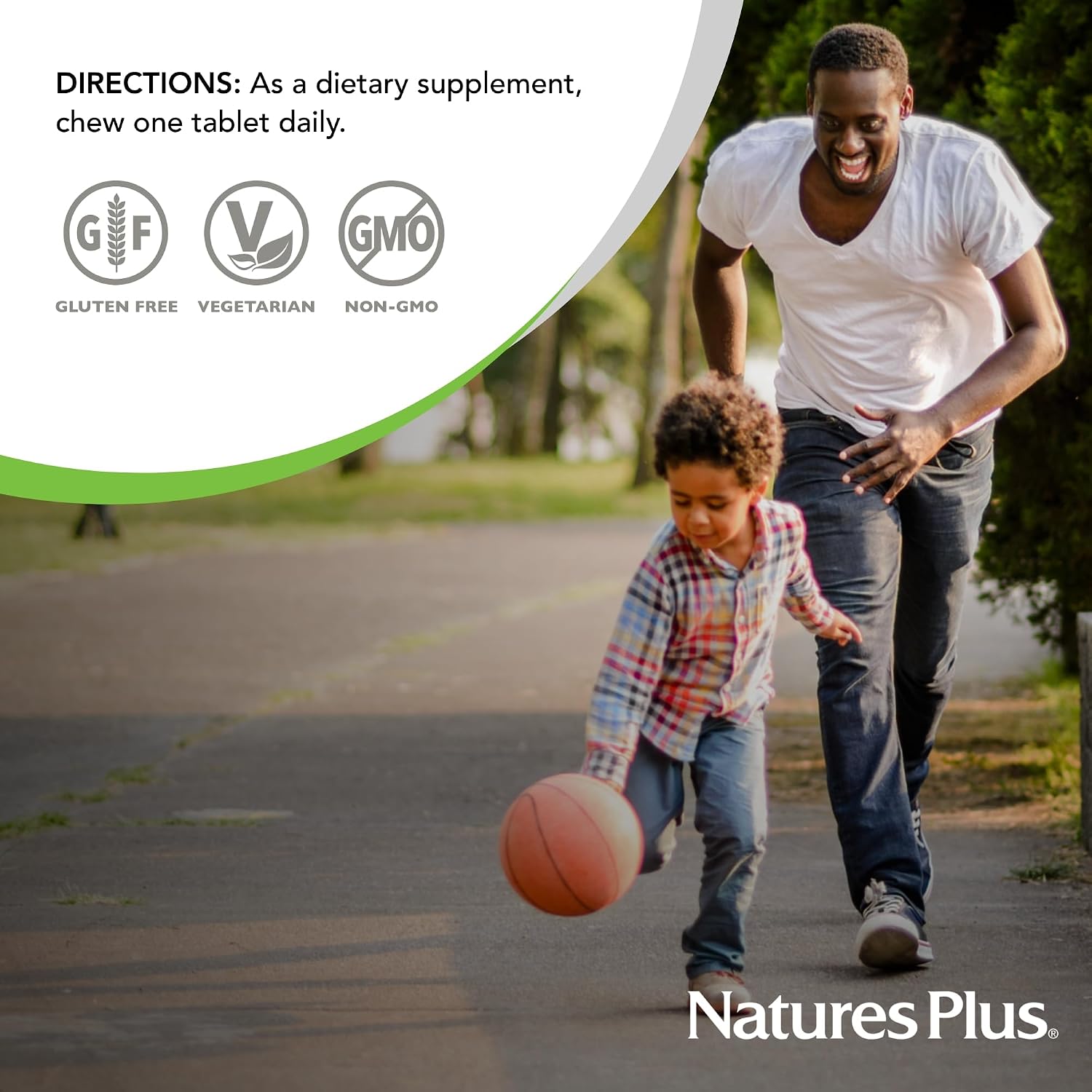 NaturesPlus Complejo D & K – 60 Comprimibles Sabor Bayas – Metabolismo del Calcio – Vegetariano, No-GMO, Sin Gluten, Sin Soja