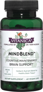 Vitanica MindBlend - Soporte Cerebral, 60 Cápsulas Veganas