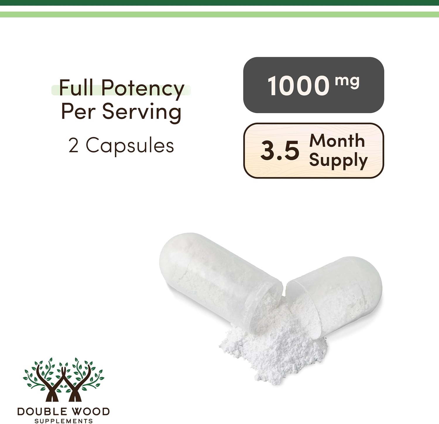 Cápsulas de Extracto de Mucuna Pruriens - 1000 mg por ración, 20% L-Dopa - 210 Cápsulas