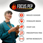Focus Pep 2 Pack - 120 Cápsulas - Complemento Alimenticio para la Concentración y Energía