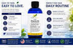 Líquido de Vitamina B5 (Ácido Pantoténico) – 192 Dosis – Alta Absorción – Vegano, Sin Alcohol, Sin OGM – 236 ml