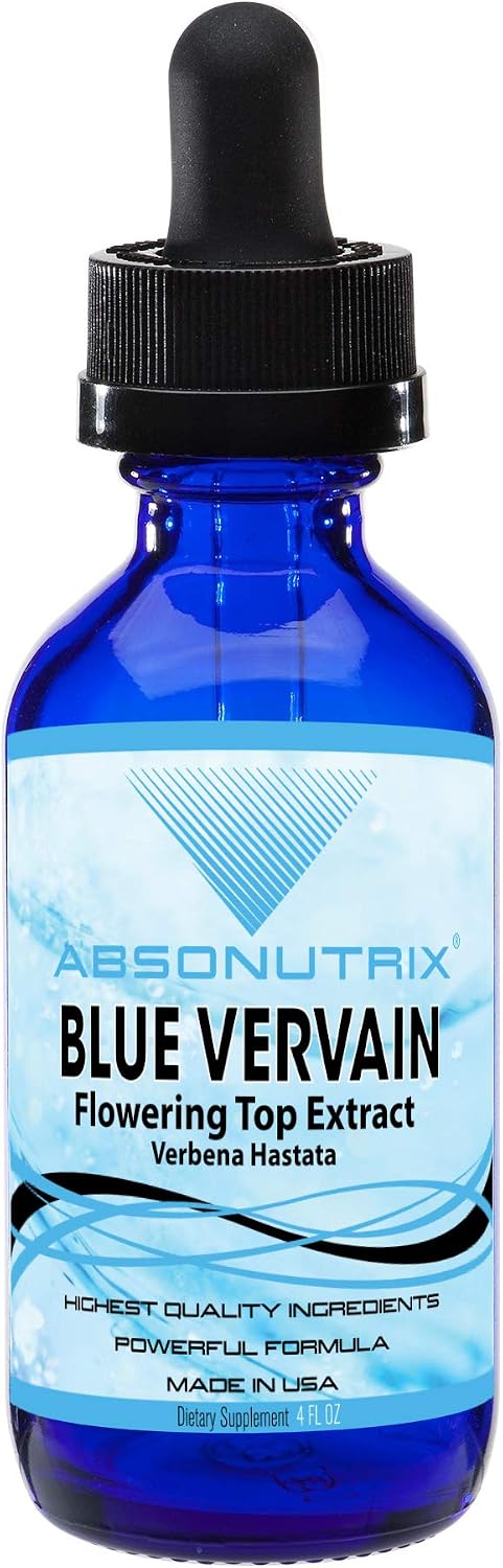 Absonutrix Blue Vervain Flowering Top Extract 650 mg - 118 ml (4 Fl Oz)