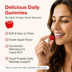 Gominolas de Vinagre de Manzana NUU3 con Folato, Yodo, Granada, Remolacha, Vitaminas B6 y B12 - 60 Unidades