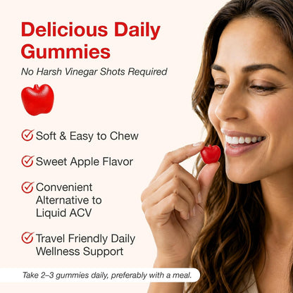 Gominolas de Vinagre de Manzana NUU3 con – Folato (vitamina B9): Contribuye al crecimiento de los tejidos maternos – Image 3