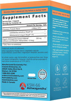 Nutricelebrity Optimal Stress Relief - Suplemento para el Estrés con Ashwagandha y Probióticos, 2 Pack (60 días)