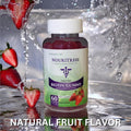 NouriTress Perfect Hair Biotin Gummies - 60 gominolas de biotina 5000 mcg