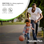 NaturesPlus Ultra-C 2000 mg - 60 Comprimidos - Vitamina C con Escaramujo - Apoyo Inmunológico y Antioxidante - Vegetariano, Sin Gluten