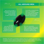Briyo All Around Men - Multivitamínico para Hombres con 38 Vitaminas, Minerales, Omega 3 y Extractos Vegetales