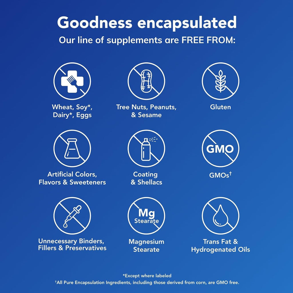 Pure Encapsulations Nutrient 950 con NAC | 240 cápsulas