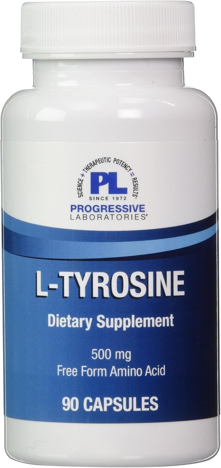 Progressive Labs L-Tirosina, 90 Cápsulas