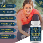 lipmaxmall Taurina Liposomal 1000mg - 60 Cápsulas Blandas (Pack de 2)