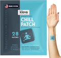 Klova Chill Parches Transdérmicos con Ashwagandha Sensoril, Rhodiola Rosea, Pasiflora, Jengibre, L-Teanina y GABA para Relajación y Bienestar