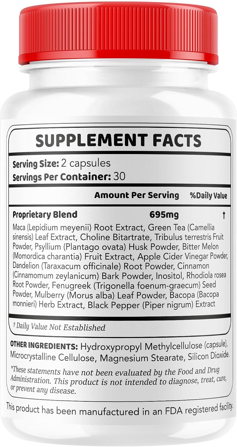 GlucoZen Capsules (3 Pack, 180 Cápsulas)