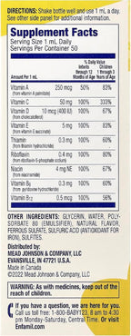 Enfamil Poly-Vi-Sol Gotas Multivitamínicas para Bebés - 49 ml