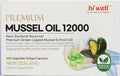 Hi Well Premium Aceite de Mejillón de Labios Verdes - 200 Cápsulas Blandas