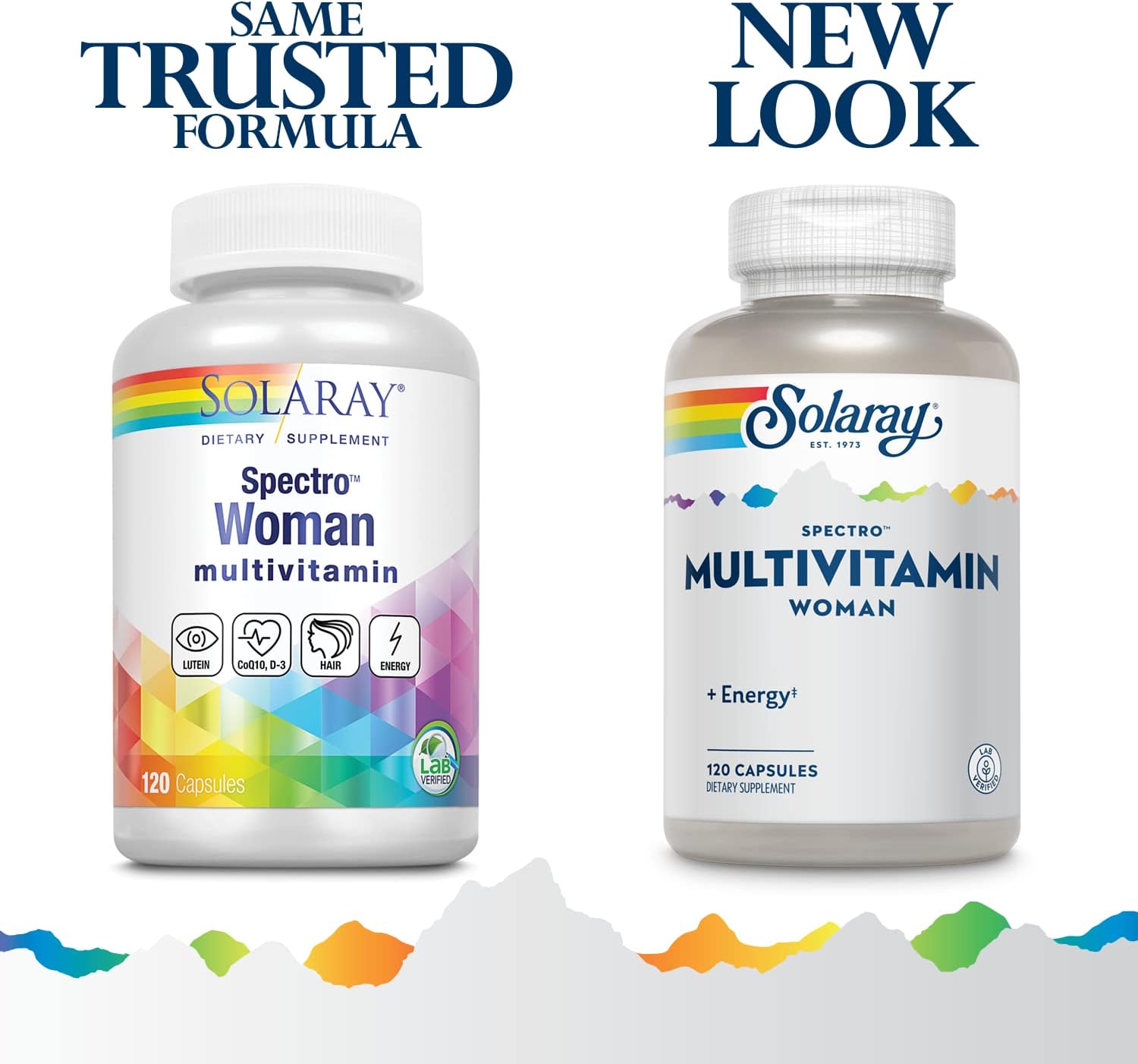 Solaray Spectro Multivitamin Mujer - 120 Cápsulas
